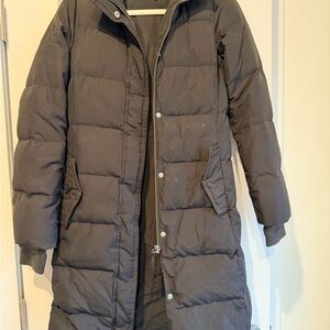 J. Crew Black Puffer Jacket